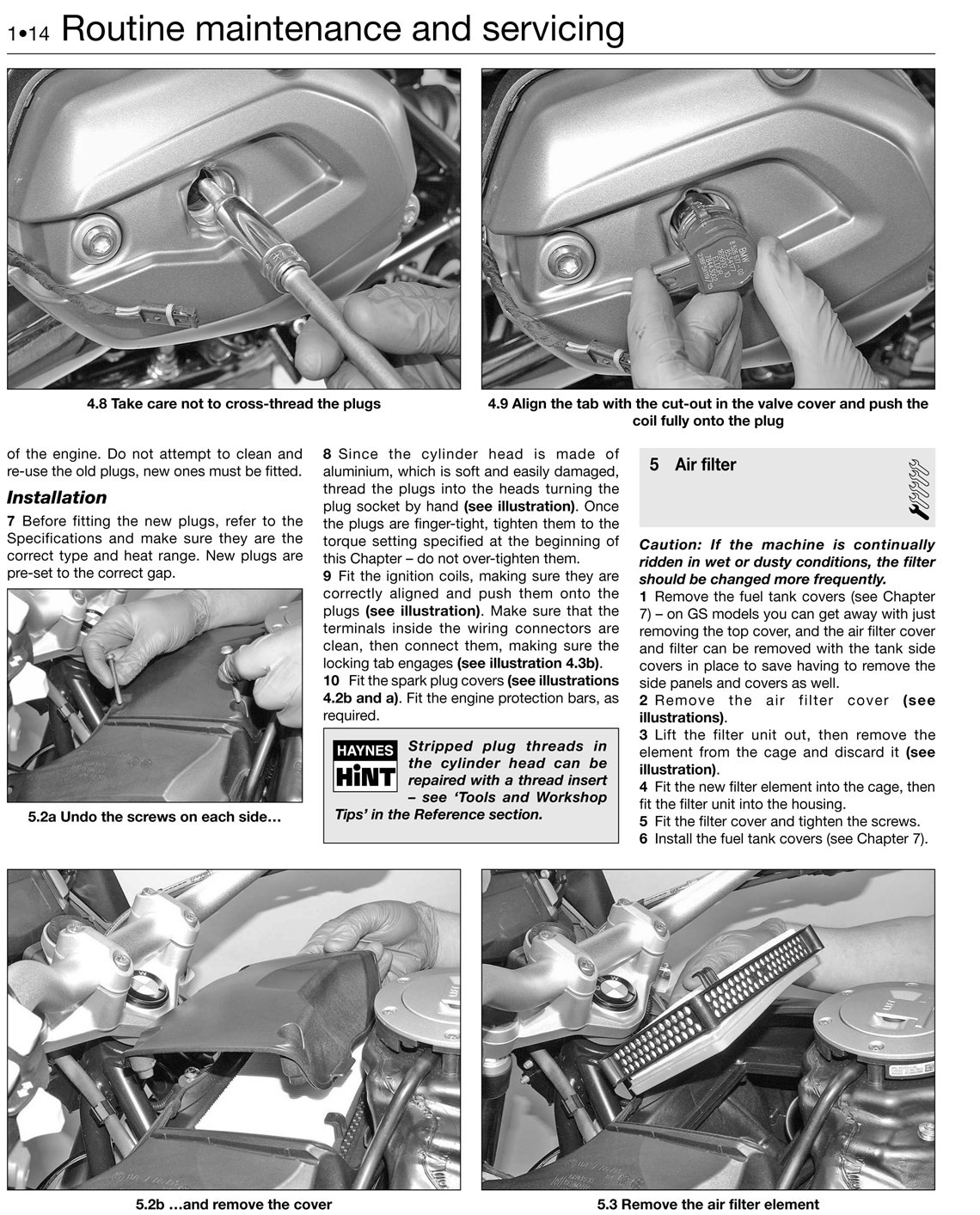 Haynes manual R1200GS LC/Adv. LC/1200RS LC ,R LC /1200RT LC