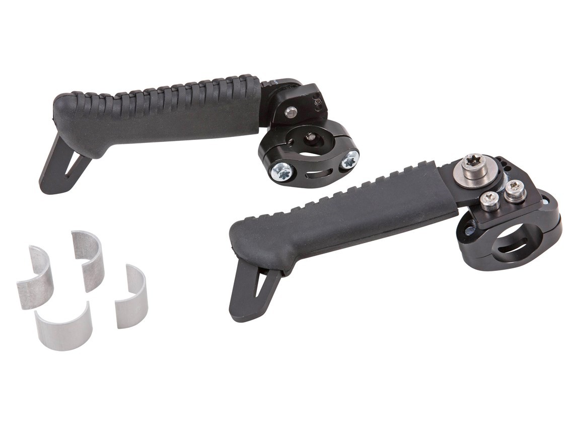 Wunderlich highway pegs (pair) black