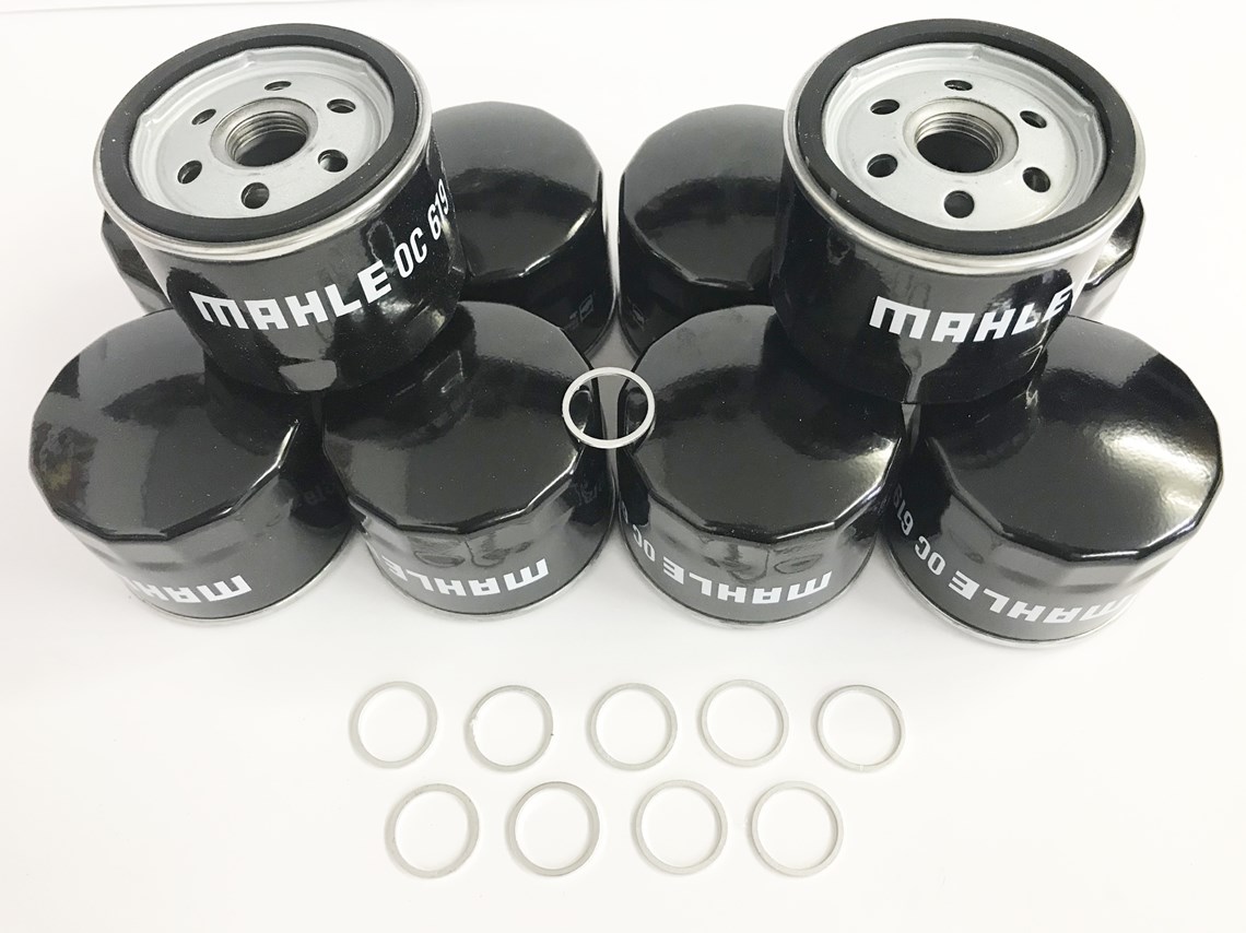 Caltric 3-Pack Oil Filter – For BMW R1200RT R1200GS R1200S K1200LT 2005 2010-2014