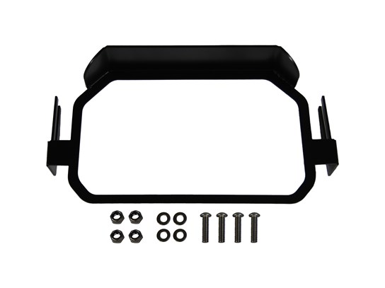 Nippy Normans TFT screen anti-theft brace WITH sun visor F850 Adventure ONLY BLACK