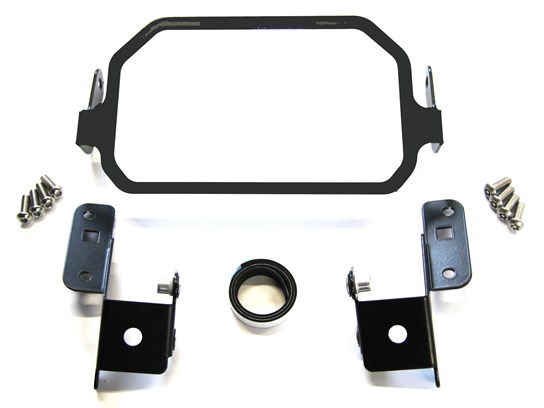 Nippy Normans  TFT screen anti-theft brace NO sun visor F900XR BLACK