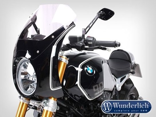 Wunderlich Daytona fairing ONLY - R NINE T - Blackstorm metallic and white (to 2016)