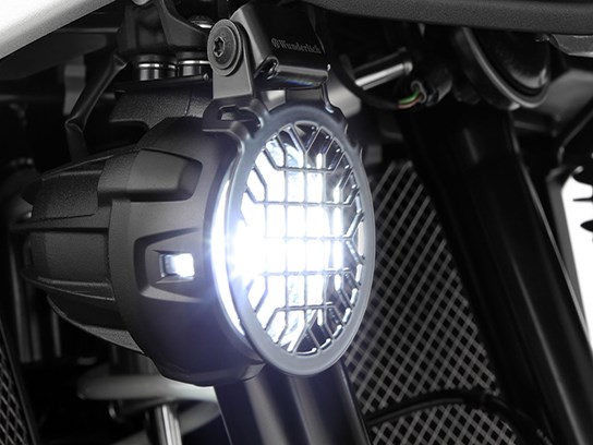 Wunderlich Nano spotlight grills for R1300GS spotlights
