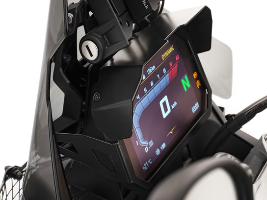 Wunderlich anti-glare visor for TFT cages – S1000XR, M1000XR, F900GS