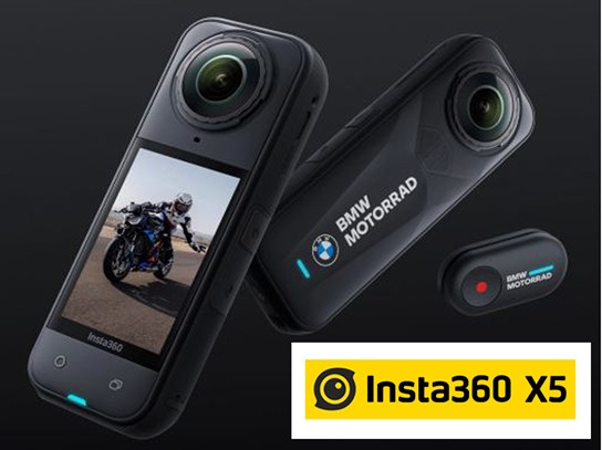Insta360 X5 Action Camera - BMW Motorrad Edition