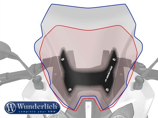 Wunderlich Touring RS MARATHON SCREEN screen (tint) - R1200RS LC,R1250RS