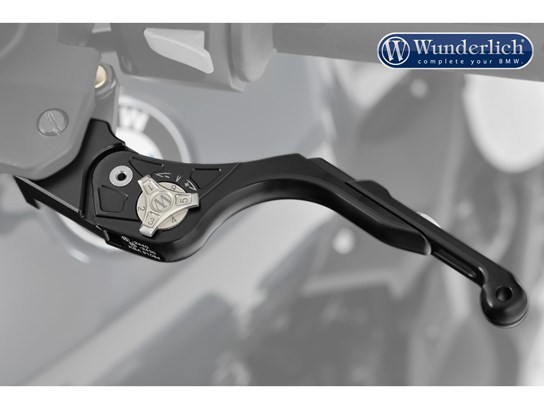 Wunderlich vario clutch lever (black) R1200GS LC, R1250GS, R1200 Adv LC, R1200RT LC 2014 on, R1250RT, R NINE T, K1600series and MORE